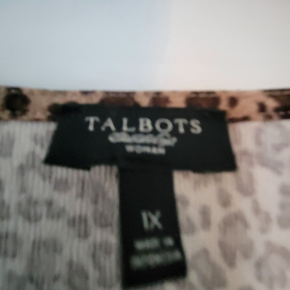 Talbot's Dress Leopard Print - Picture 5 of 5